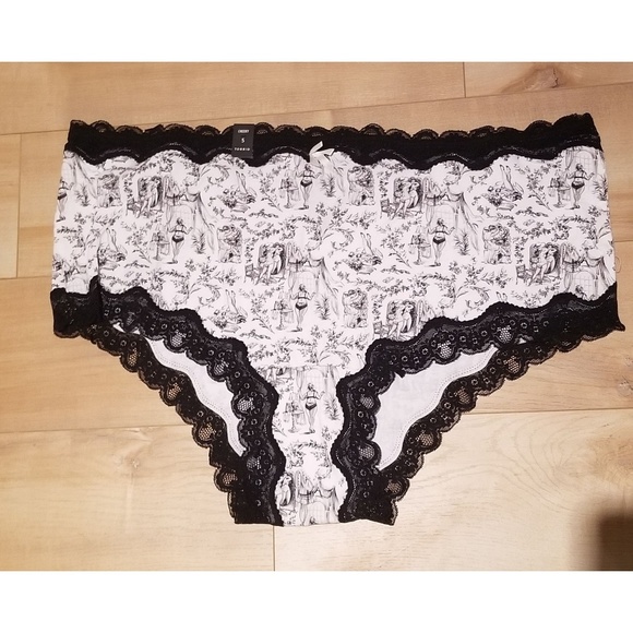 torrid Other - White Patterned Cheeky Panties